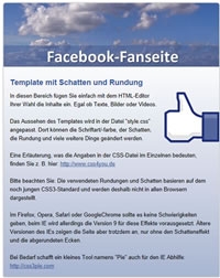 Deutsche-Politik-News.de | Eines der Fanpage Templates beim Facebook Seminar 