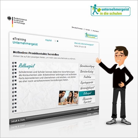 Deutsche-Politik-News.de | Die interaktiven eTrainings des BMWi vermitteln verstndlich und effizient Know-how aus dem Bereich Entrepreneurship Education.