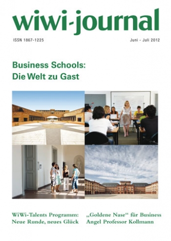 Hamburg-News.NET - Hamburg Infos & Hamburg Tipps | Titelseite des neuen WiWi-Journals: Business Schools sind das Top-Thema