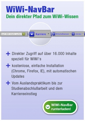 Deutsche-Politik-News.de | Mit der neuen Navigationsbar ber den Browser direkt zum WiWi-Fachwissen.