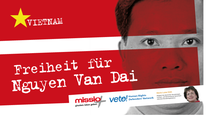 Gemeinsame Online-Petition zur Freilassung des Menschenrechtsanwalts Nguyen Van Dai in Vietnam