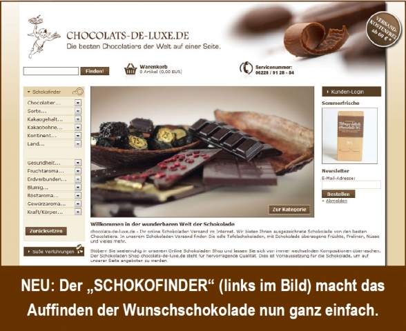 Nahrungsmittel & Ernhrung @ Lebensmittel-Page.de | chocolats-de-luxe.de GmbH