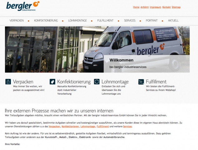 Deutsche-Politik-News.de | www.industrieservices.de, die neue Webseite der bergler industrieservices GmbH 