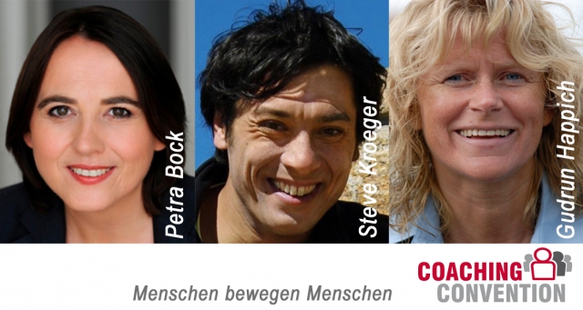 News - Central: Petra Bock, Steve Kroeger und Gudrun Happich freuen sich auf die berreichung des Coaching Awards