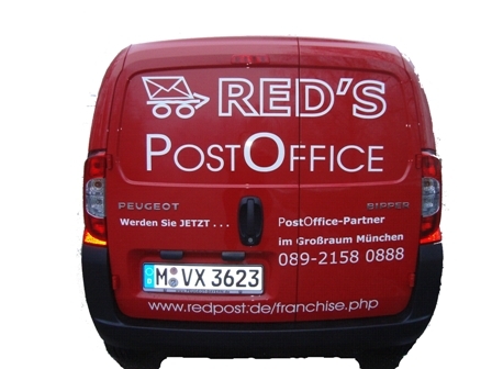 Deutsche-Politik-News.de | REDS Post Dienste Mnchen, Postwagen  