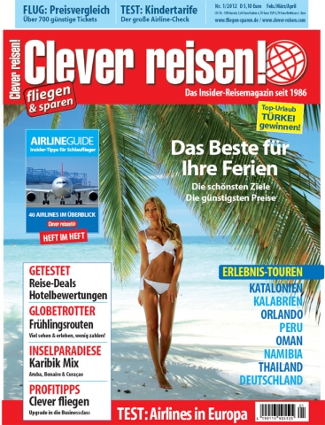 Deutsche-Politik-News.de | Clever reisen! 1/12 neu am Kiosk