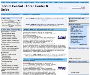 News - Central: Forum Central - Foren-Center & Foren-Guide