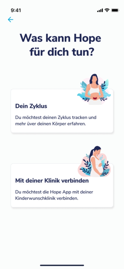 Deutsche-Politik-News.de | Menbildschirm Hope App