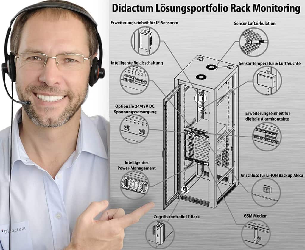 News - Central: Rack Monitoring Systeme von Didactum