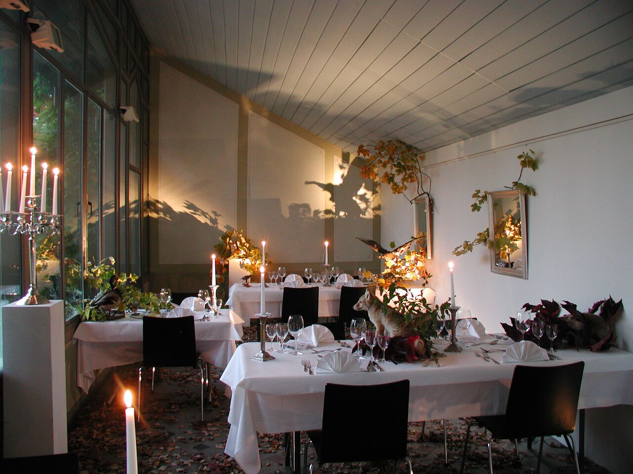 Das Schloss Restaurant bietet saisonale und regionale Kost