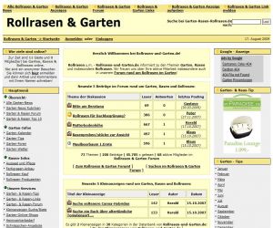 Nahrungsmittel & Ernhrung @ Lebensmittel-Page.de | Rollrasen & Garten !