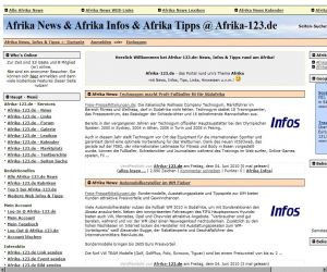 SeniorInnen News & Infos @ Senioren-Page.de | Afrika-123.de Screen-Shot