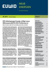 Deutsche-Politik-News.de | EUWID Neue Energien Nr. 28/2013