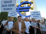 Deutsche-Politik-News.de | Anti-Euro-Demo in Frankfurt/M.