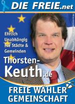 Deutsche-Politik-News.de | Thorsten Keuth Plakat A1 FREIE WHLER GEMEINSCHAFT - DIE FREIE