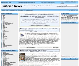 Nahrungsmittel & Ernhrung @ Lebensmittel-Page.de | Parteien News & Infos @ Parteien News Portal